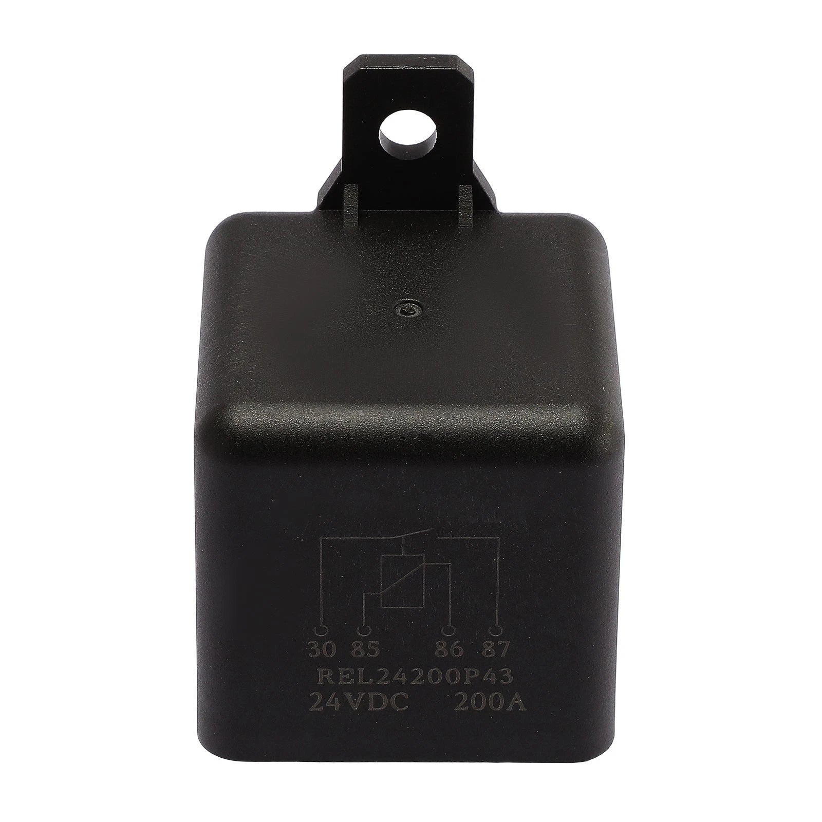 24V 200A 4-Pin Automotive Relay With Plastic Bracket for Cars, Trucks & Motorcycles - image 3