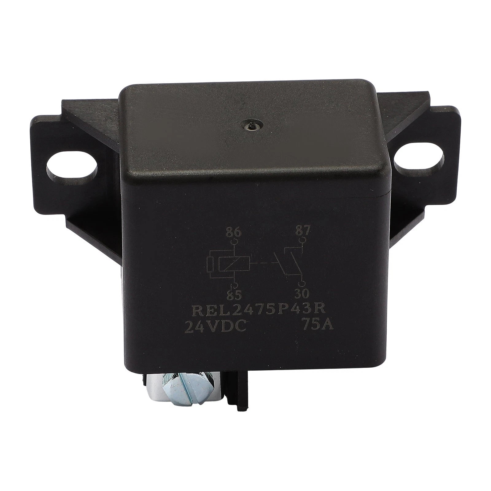 24V 75A 4-Pin Automotive Relay With Plastic Bracket for Cars & Trucks - image 4