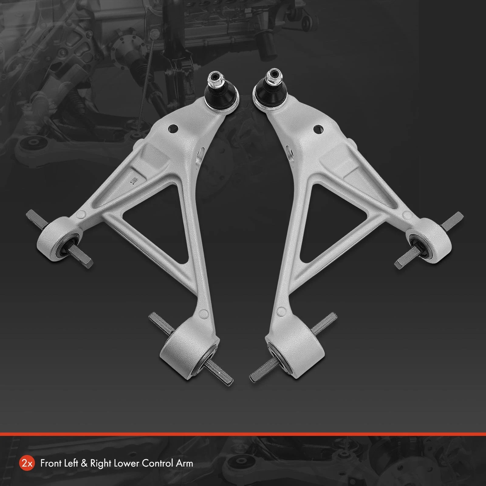 2x Front Left & Right Lower Control Arms for Ferrari 458 488 GTB 812 GTS F152 F8 - image 1