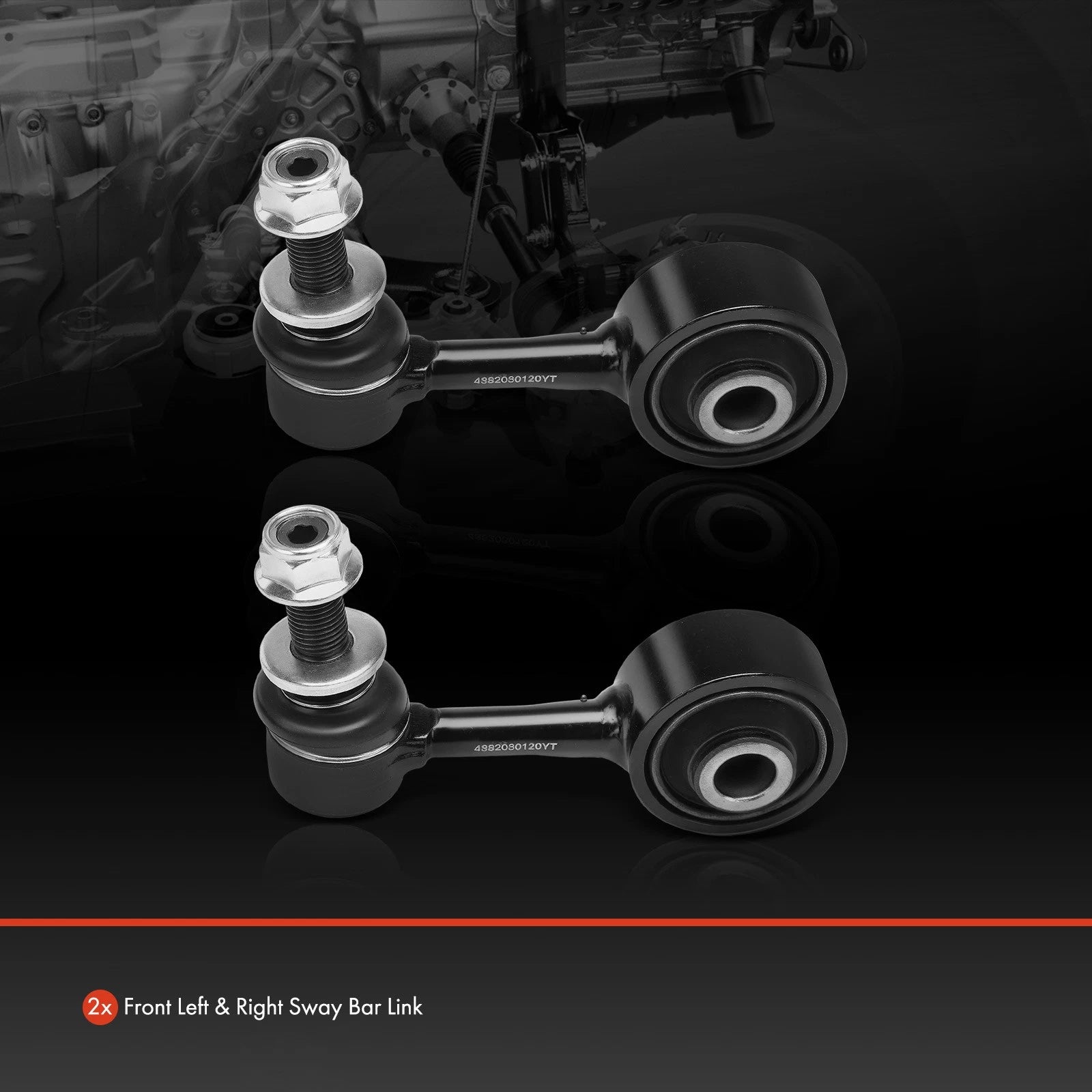 Front Left & Right Sway Bar Links for Lexus LX J3 Toyota LandCruiser J300 2021-On - image 2