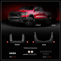 4x Front & Rear Splash Guards Mud Flaps for Mitsubishi Eclipse Cross 2018-2025 - image 1