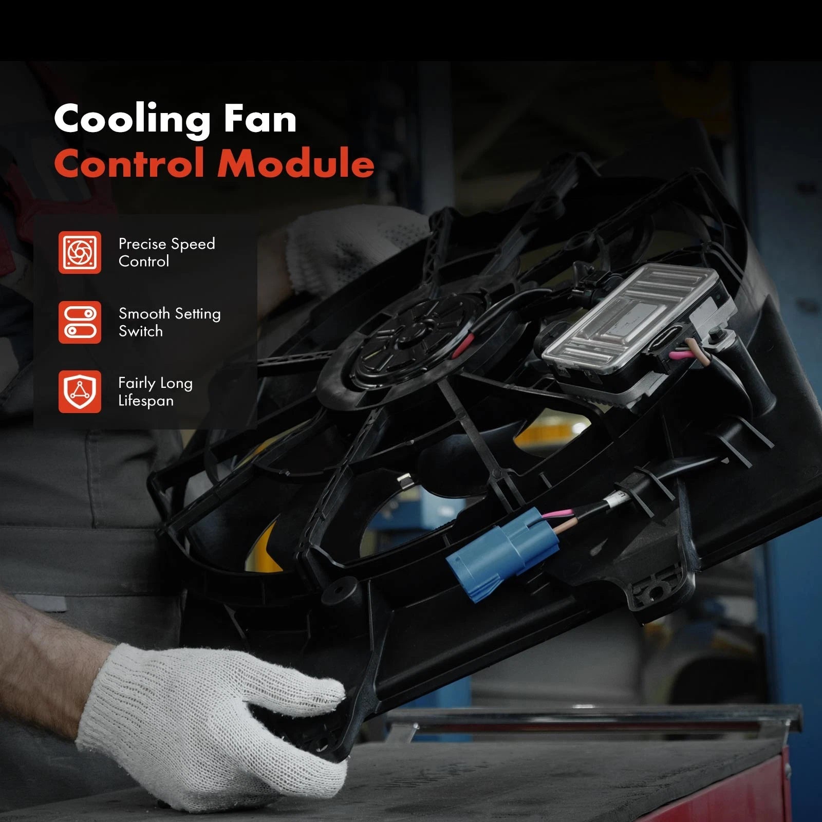 Radiator Fan Control Module for Ford Mondeo HA HB HC HD Volvo XC60 XC70 - image 3