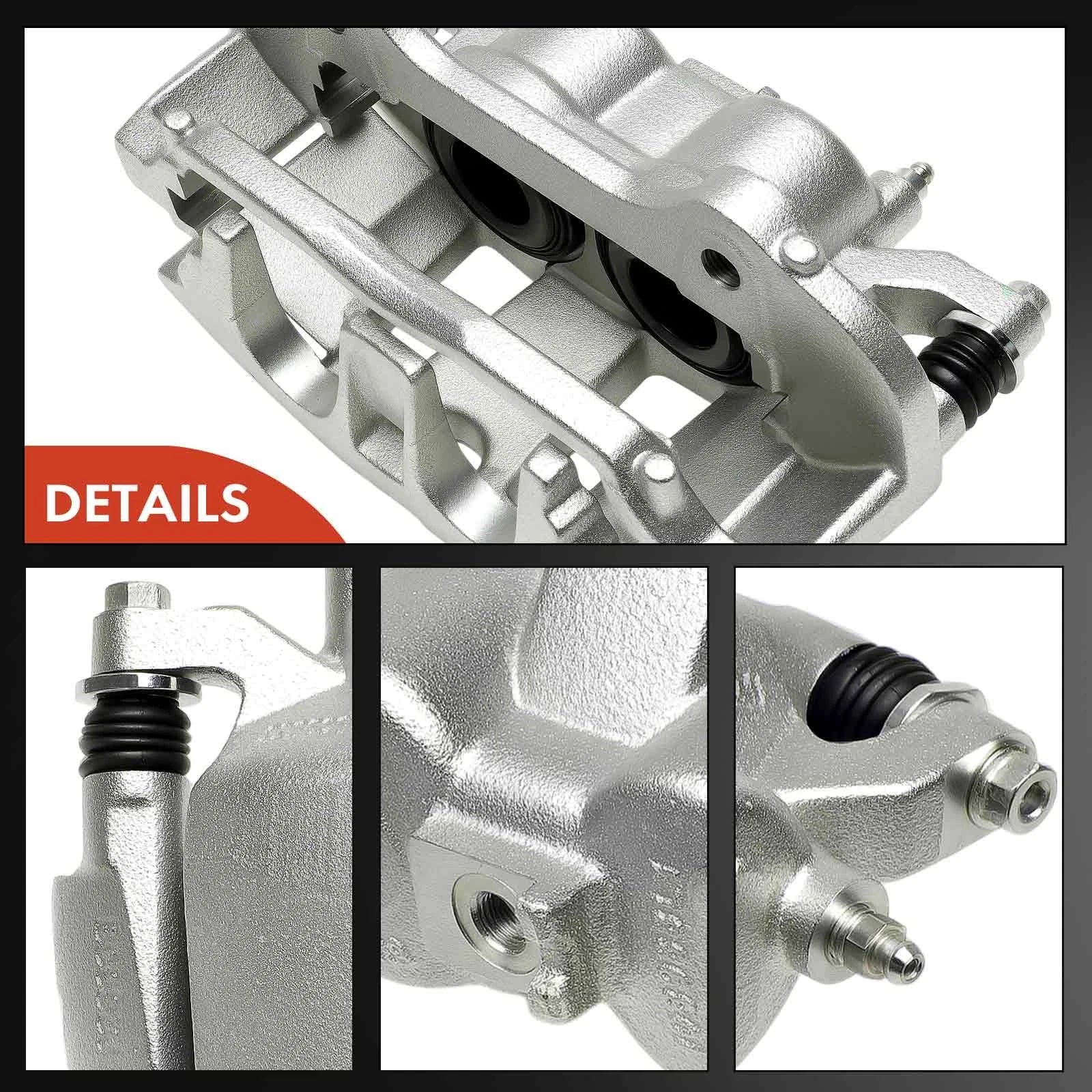 Front Left Brake Caliper With Bracket for Jeep Wrangler JL 2017-2024 2.2L 3.6L - image 5
