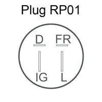 Alternator 80AMP Round Plug 4 Pins Fit For Honda Integra DA9 B18A1 1.8L Petrol 1989-1993 - image 6