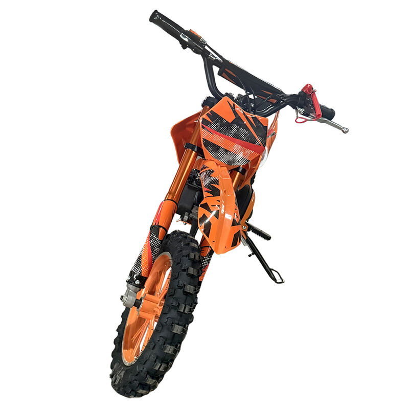 Orange Mini Motor Dirt Bike Kids Pocket 2 Stroke Motorbike ATV Twin Exhaust Tip Toys 49cc 2025 - image 5