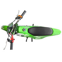 Green Mini Motor Dirt Bike Kids Pocket 2 Stroke Motorbike ATV Twin Exhaust Tip Toys 49cc With 2 Wheels - image 4