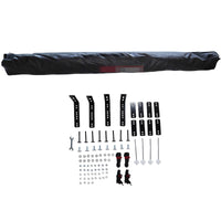 270 Degree Free-Standing Awning & "L" Bracket 600D Double-Ripstop With LED Light Right Side - image 2