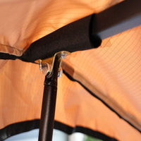 270 Degree Free-Standing Awning & "L" Bracket 600D Double-Ripstop With LED Light Right Side - image 5