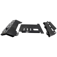 Black Bash Plates Fit For Mazda BT50 For Isuzu D-Max TFS TFR Sump Guard Underbody Protect 2020-ON - image 6