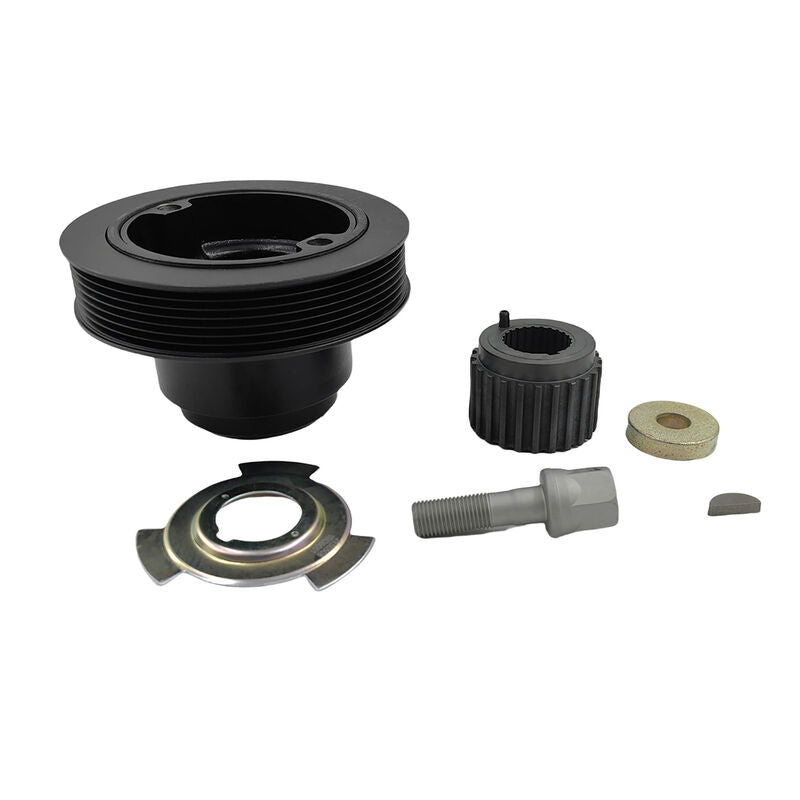 Harmonic Balancer Crank Pulley Black Fit For Mitsubishi Pajero NM NP 3.5L 6G74 Auto/ Man 2000-2006 - image 2