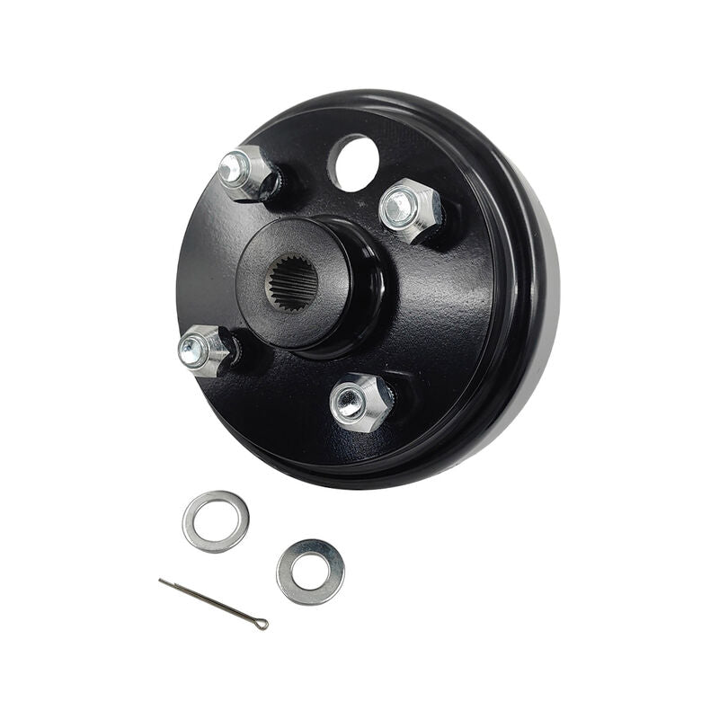 Golf Cart Brake Drum Hub Assembly Fit For EZGO TXT Electric Vehicles 19186G1 1982-ON - image 3
