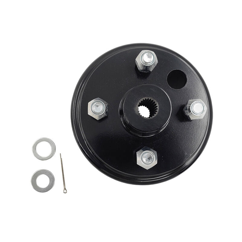 Golf Cart Brake Drum Hub Assembly Fit For EZGO TXT Electric Vehicles 19186G1 1982-ON - image 4