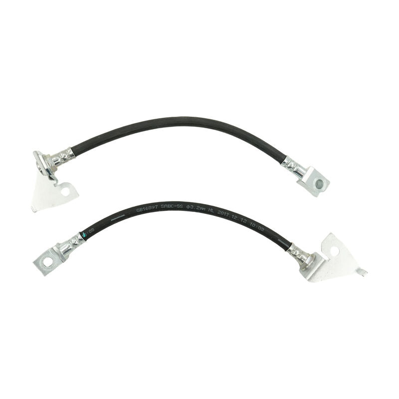 Pair Front Brake Hose Kit Fit For Ford Falcon Fairmont XB XC XD XE XF XG 6 Cylinder & V8 1972-1996 - image 1