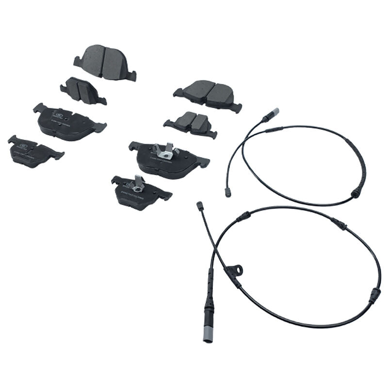 8Pcs Front & Rear Brake Pads With Wear Sensor Fit For BMW X5 E70 F15 F85 X6 E71 F16 F86 34114074370 - image 2