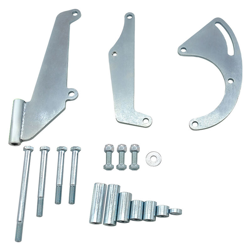 Mount Bracket Fit For Small Block Chevy AC A/C Air Con Compressor Mounting Bracket - image 9