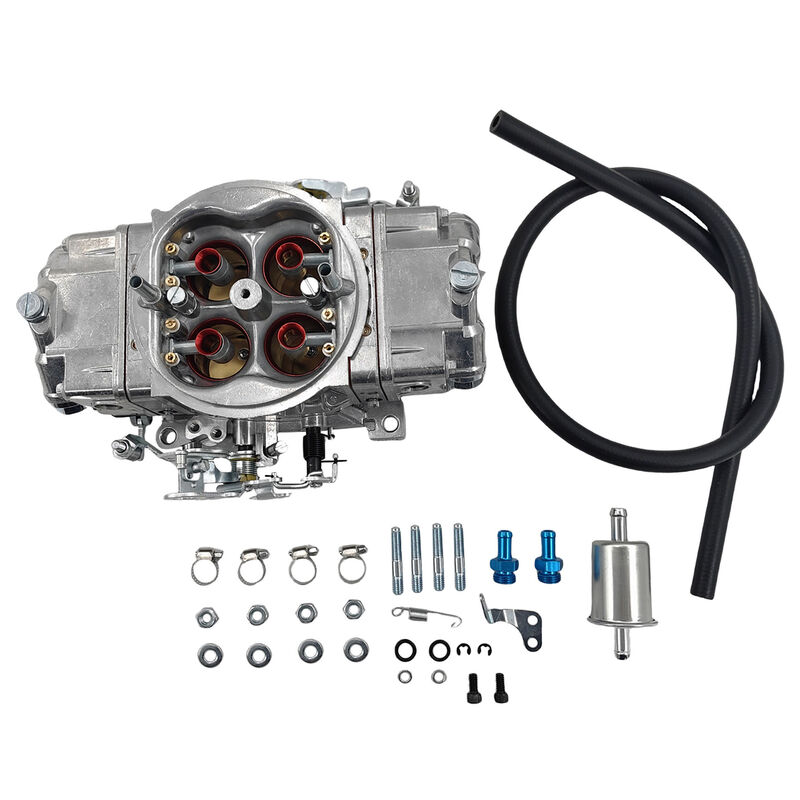 Carburetor For 4 Barrel Double Pumper Race 650 CFM Metal BR-67199 - image 1
