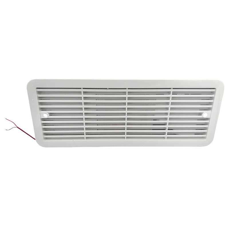 12V Fridge Vent With Fan RV Trailer Caravan Side Air Outlet Ventilation Exhaust Fan - image 3