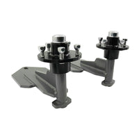Pair 5 Lug Shipping Container Wheels With Hub 5x4.75 Fit For 20ft & 40ft Container For Holden HQ Stud Pattern - image 2