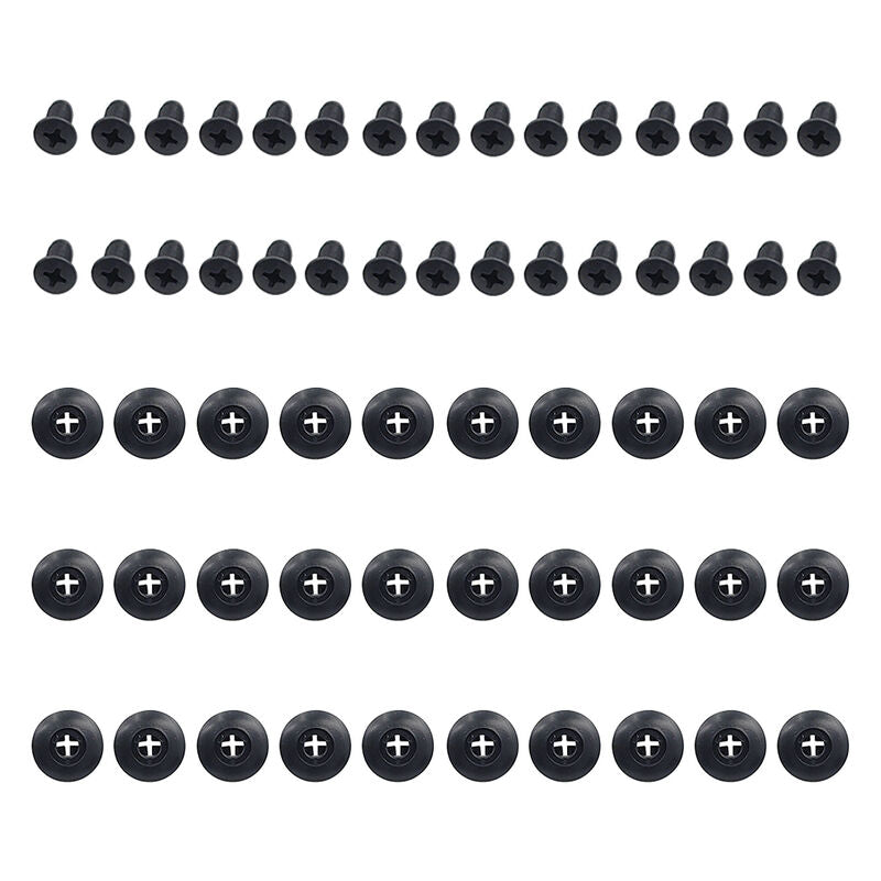 190Pcs Car Body Trim Clips Retainer Rivets Screw Panel Push Fastener Bumper - image 4