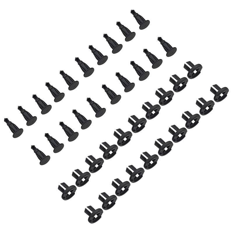 190Pcs Car Body Trim Clips Retainer Rivets Screw Panel Push Fastener Bumper - image 5