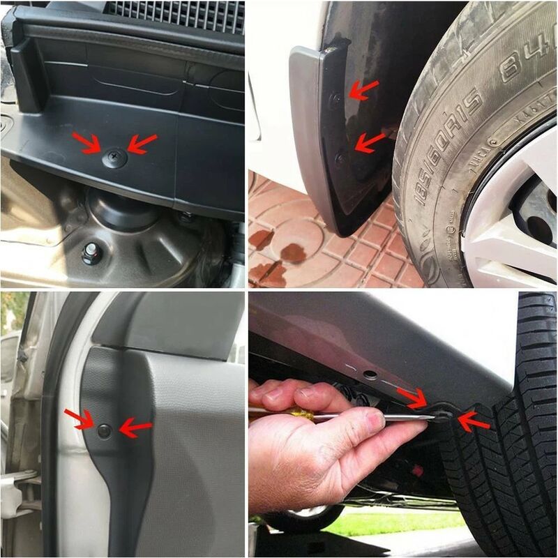 190Pcs Car Body Trim Clips Retainer Rivets Screw Panel Push Fastener Bumper - image 6