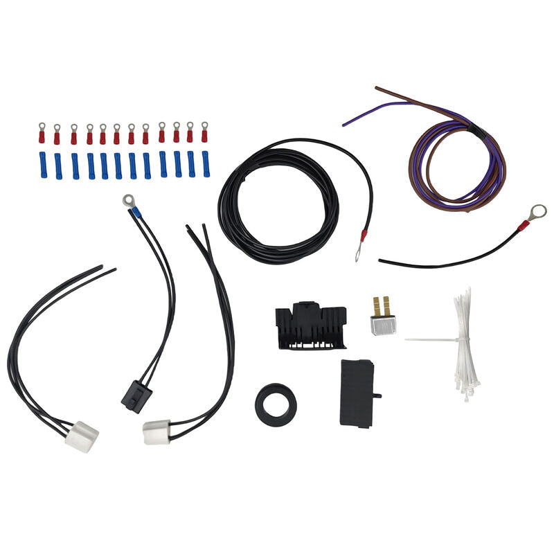 21 Circuit Wiring Harness Kit Extra Long Wires With 17 Fuses & Panel - image 5