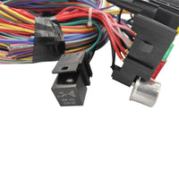21 Circuit Wiring Harness Kit Extra Long Wires With 17 Fuses & Panel - image 7
