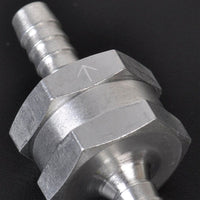 6mm 1/4" Aluminium Alloy One Way Non Return Check Valve Petrol Diesel - image 4
