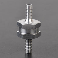 6mm 1/4" Aluminium Alloy One Way Non Return Check Valve Petrol Diesel - image 6