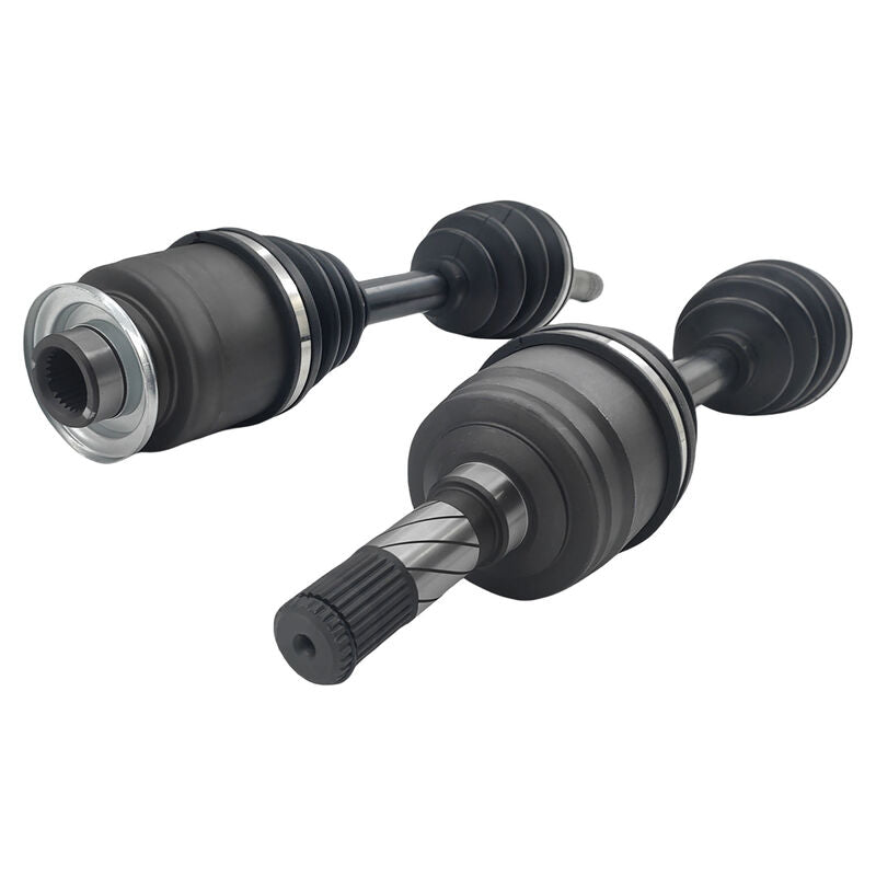 Pair CV Joint Drive Shafts Fit For Ford Courier PC PD PE PG Raider UV For Mazda B2500 B2600 UF UN Without FWH - image 3