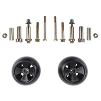 2Pcs 5" Deck Wheels Axle Kits Fit For John Deere Ride On Mowers AM116299 AM133602 M111489 - image 3