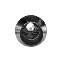 Polished Tip Exhaust Muffler Cannon 480mm Length 3" Inlet 4" Outlet - image 4