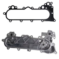 Oil Cooler Cover With Gasket Fit For Toyota LandCruiser HDJ78 HZJ80 HDJ100 Coaster HDB50 HZB70 1572117012 - image 2