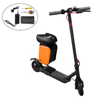 Electric Scooter Adult Foldable Travel E Bike With Seat Portable 900W 40KM/H 50KM Black - image 1