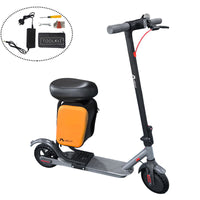 Electric Scooter Adult Foldable Travel E Bike With Seat Portable 900W 40KM/H 50KM Grey - image 2