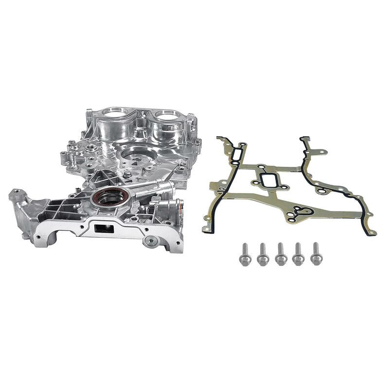 Front Timing Chain Cover Oil Pump With Gasket Fit For Chevrolet Cruze Sonic Trax 1.4 2011-2022 25195406 - image 1