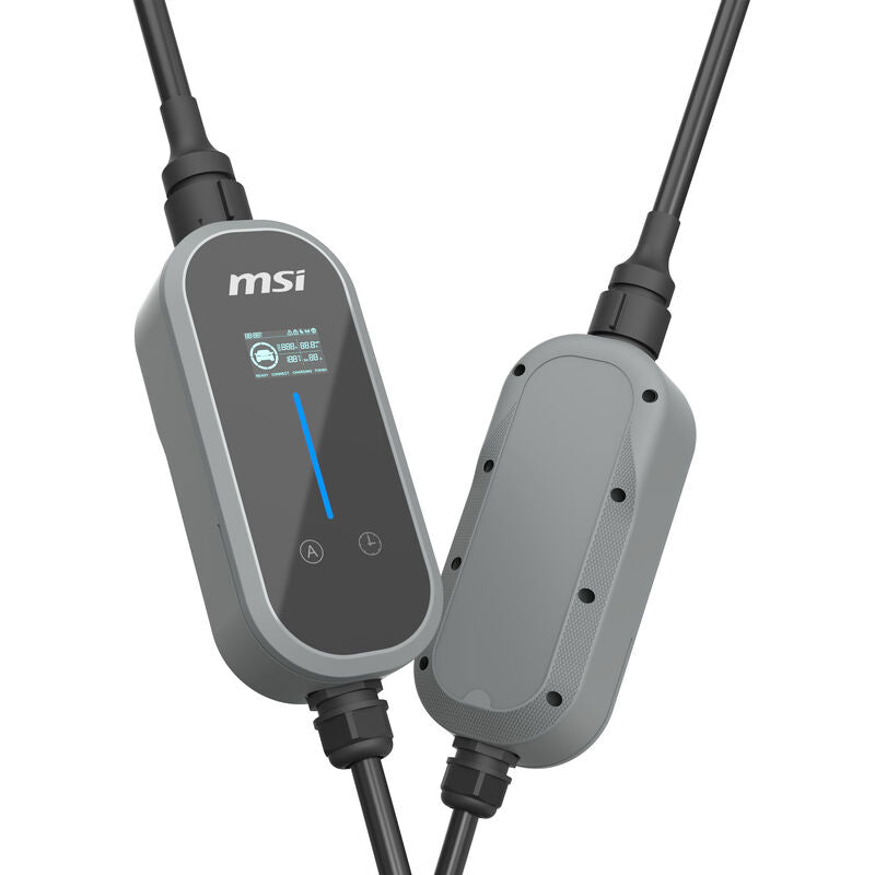 MSI Portable EV Charger Grey Ezgo 10A+15A+Home Kit Single Phase - image 3