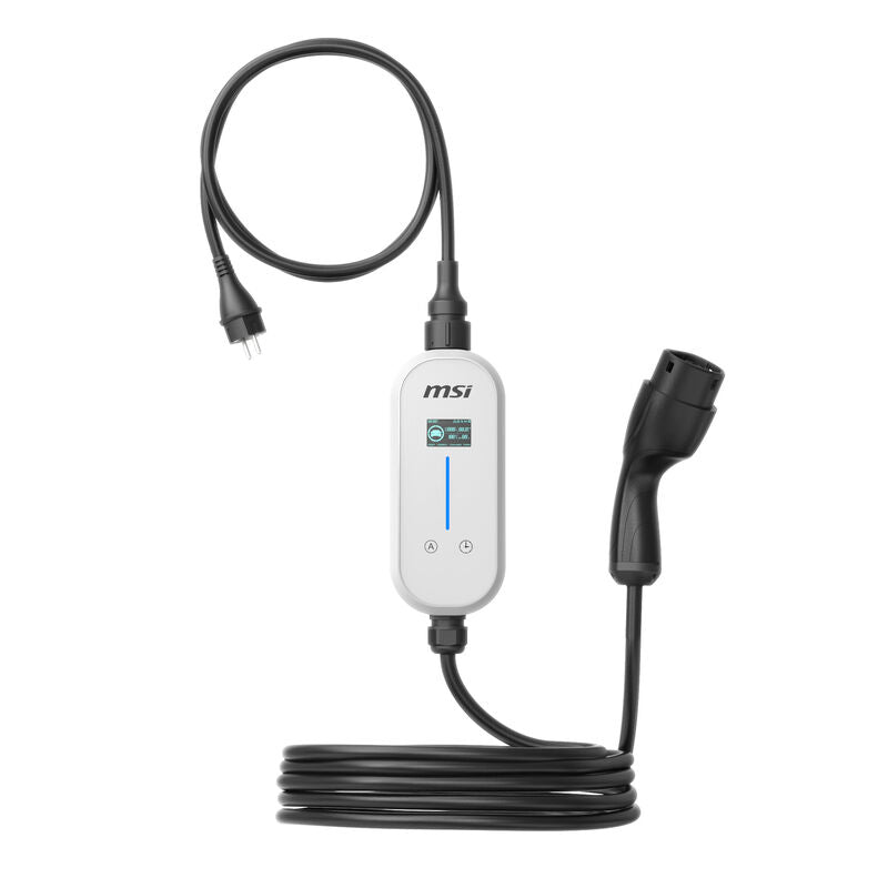 MSI Portable EV Charger White Ezgo 10A+15A+Home Kit Single Phase - image 2