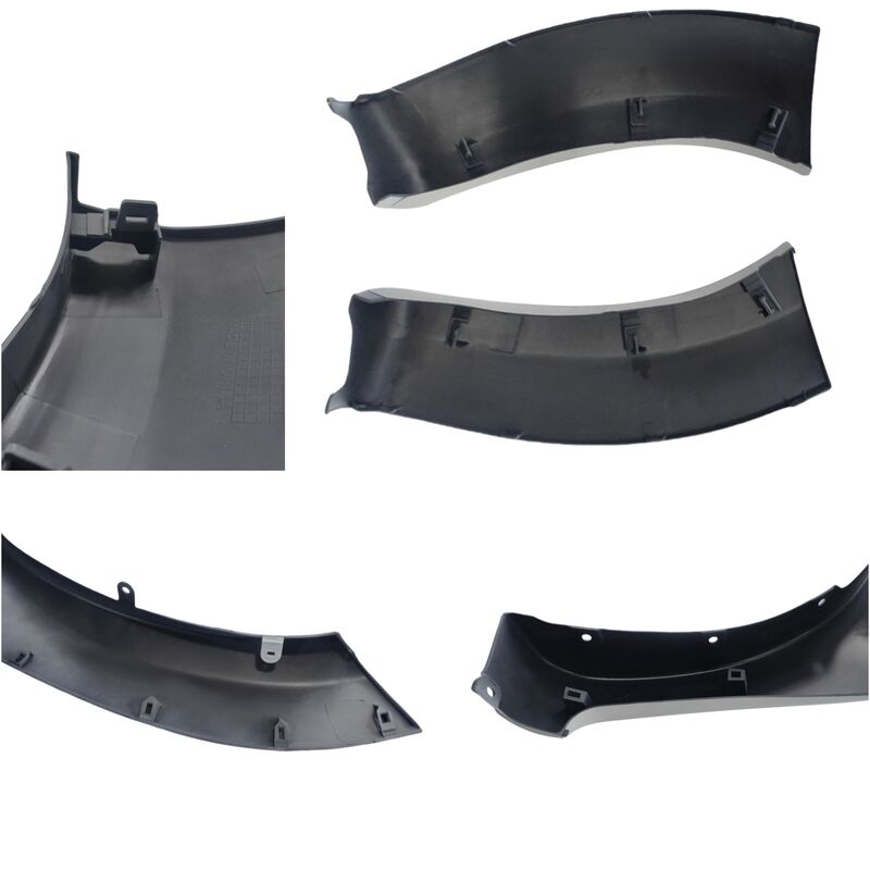 6 Pcs White Fender Flares Wheel Arch Fit For Toyota Hilux SR5 SR 2 & 4 Door 2011-2014 - image 5