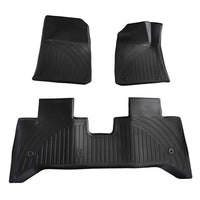 TPE Floor Mats With Carpet 2-Layer Black Fit For BYD Shark 6 4WD CVT 2024-ON - image 1