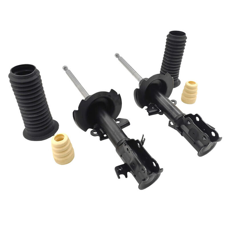 Pair Front Shock Absorbers Fit For Ford Fiesta WS WT 1.0L 1.5L Hatchback WZ 1.6L Sedan Hatchback Mazda 2 DE 2007-2019 - image 2