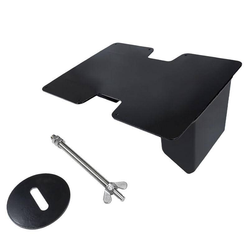 Aluminium Ute Toolbox Canopy 4WD Spare Wheel Carrier Black — view 5