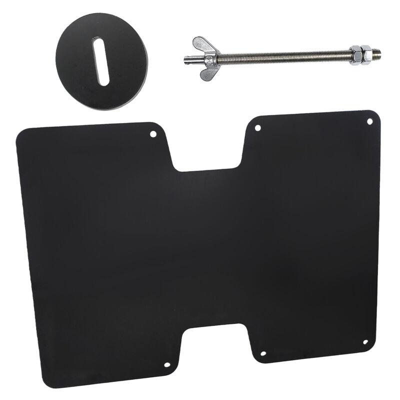 Aluminium Ute Toolbox Canopy 4WD Spare Wheel Carrier Black — view 6