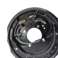 4 Pcs 10" Trailer Caravan Electric Brake Backing Plates With Park Brake Lever Fit For Alko Dexter Quality - image 6