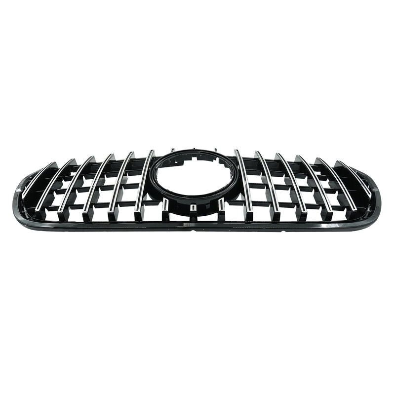 Front Grille Chrome & Black Fit For Mercedes Benz X-Class 470 2017-2021 - image 2
