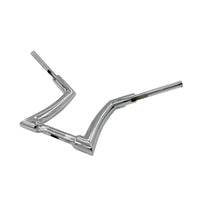 12" Rise Handlebar Ape Hangers 1" Clamp Fat Bar Chrome Fit For Harley Honda Yamaha Suzuki Kawasaki Triumph - image 4