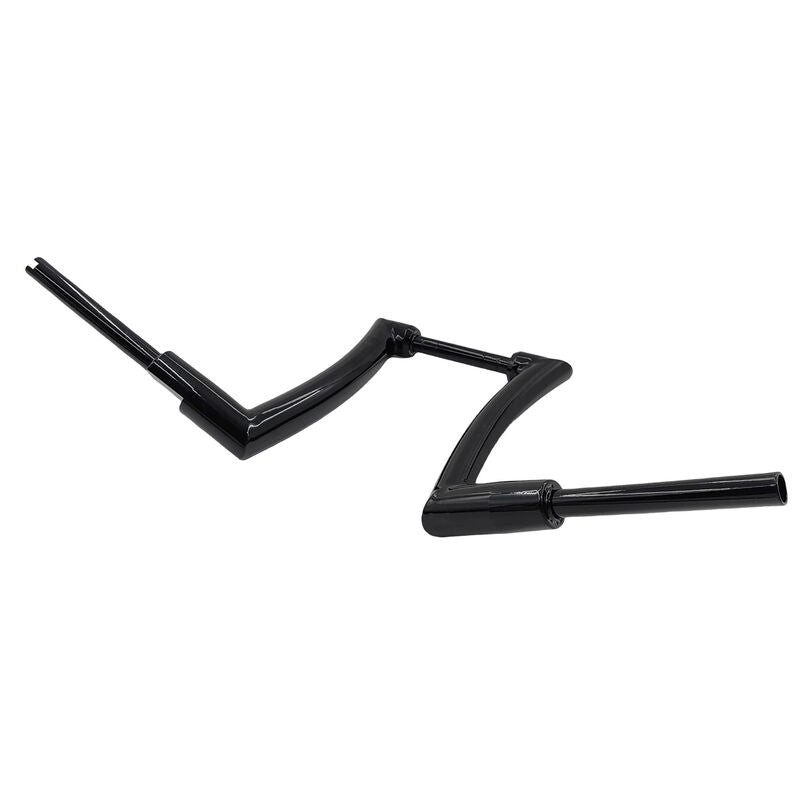 14" Rise Ape Hanger Handlebar 2" Fat Bar Black Fit For Harley Davidson Sportster XL883 XL1200 X48 72 Street Bob Dyna - image 2