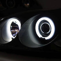 Black CCFL Angle Eye Projector Headlights Fit For Honda CIVIC EK VTIR VTIS 1999-2000 - image 5