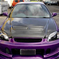 Black CCFL Angle Eye Projector Headlights Fit For Honda CIVIC EK VTIR VTIS 1999-2000 - image 10