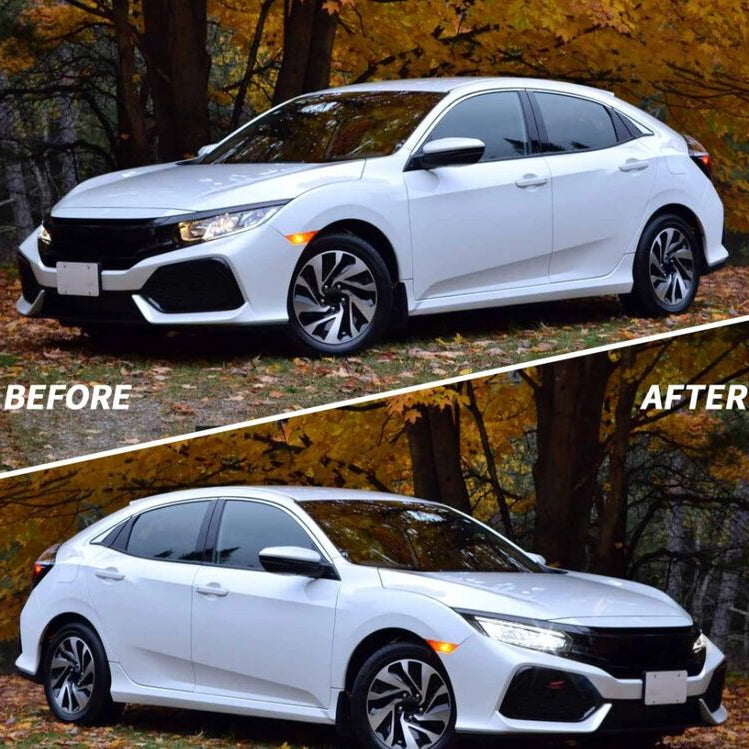 Full LED Projector Headlights Sequential DRL Fit For Honda Civic Type R FK7 FK8 2016-2021 - image 2